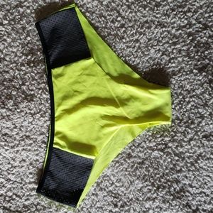 NWOT VS PINK Mesh Accent Extra Low Rise Solid Seamless Cheeky Panty